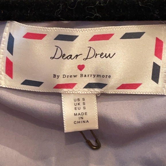 NWOT- DEAR DREW FAUX FUR HEARTS JACKET SZ SM - Picture 7 of 8